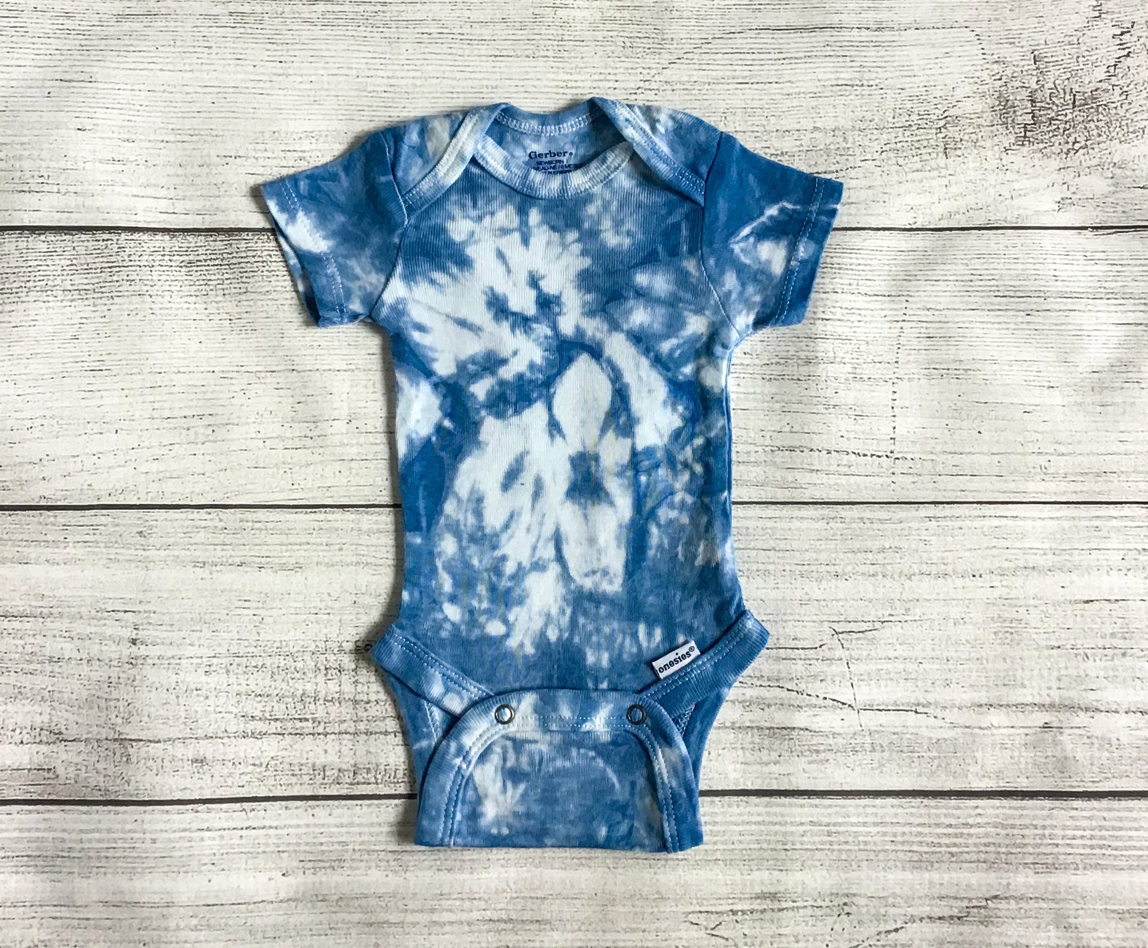 Tie dye 2025 onesie baby boy