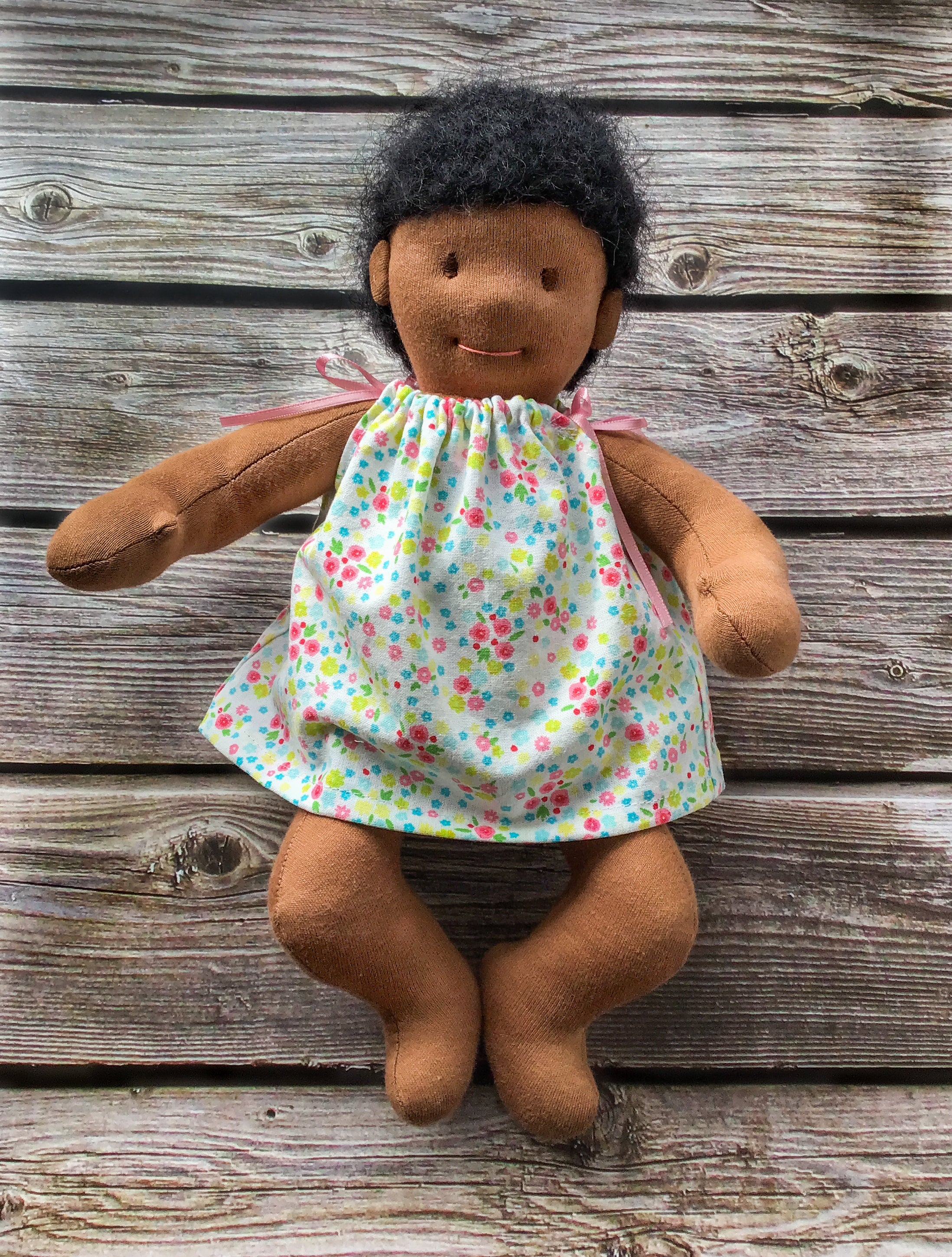 Black waldorf doll clearance